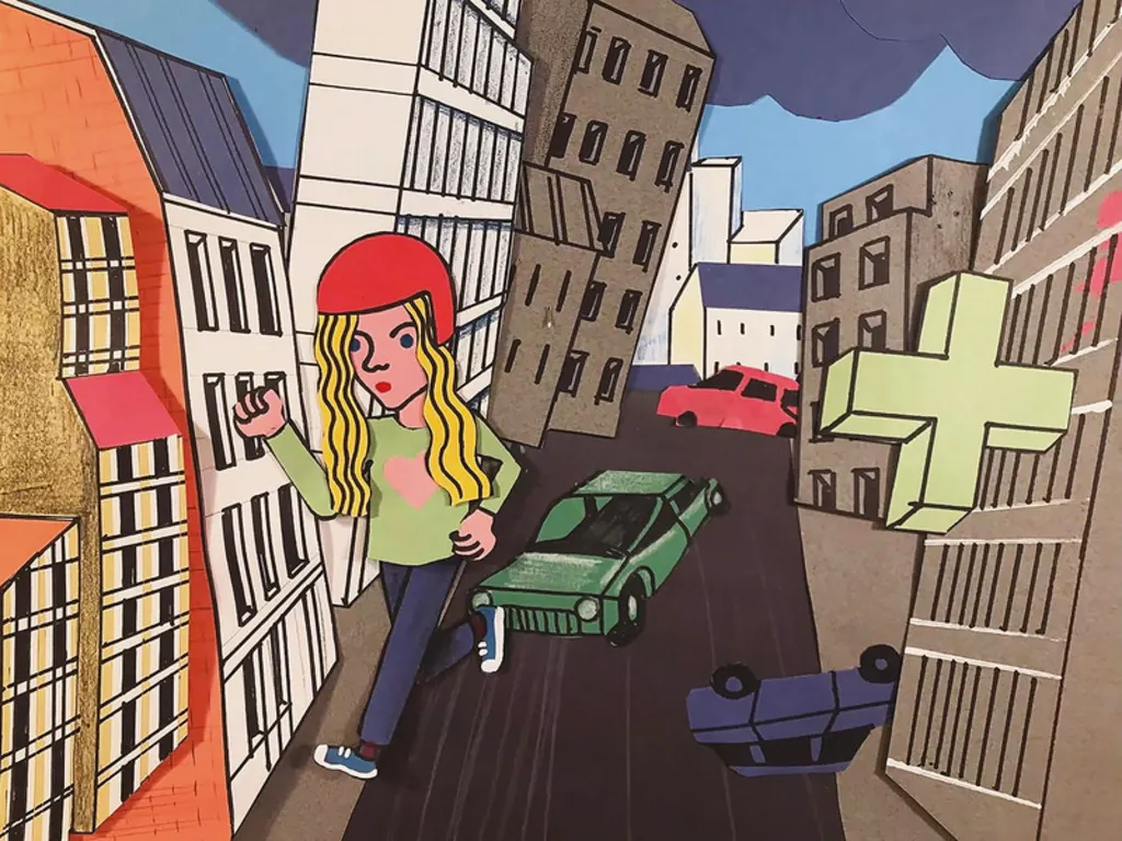 Maya, Me Dê Um Título, de Michel Gondry. Imagem: Divulgação