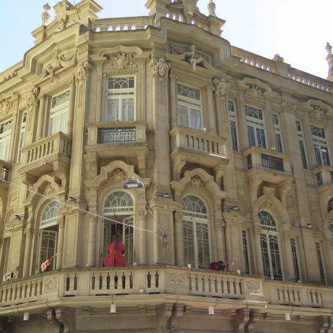 Palacete Teresa, construído em 1910 e recentemente restaurado. Foto: Denize Bacoccina