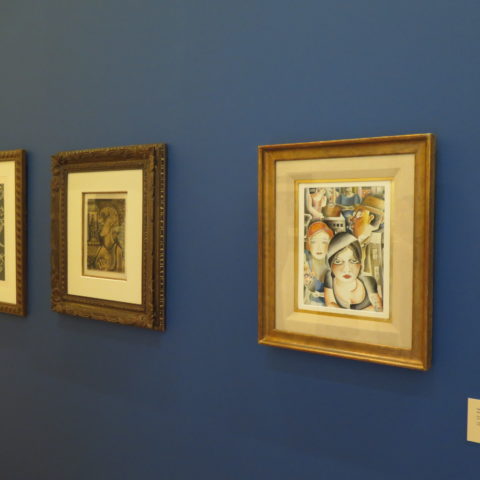 Exposição “No subúrbio da modernidade - Di Cavalcanti 120 anos” apresenta mais de 200 obras do pintor modernista na Pinacoteca. Foto: Denize Bacoccina