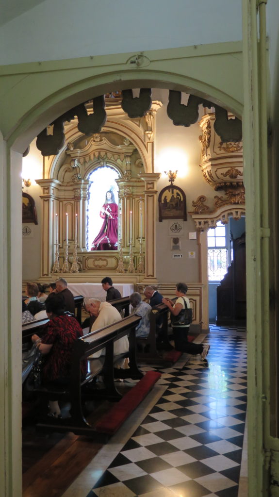 Interior da Igreja Nossa Senhora do Carmo