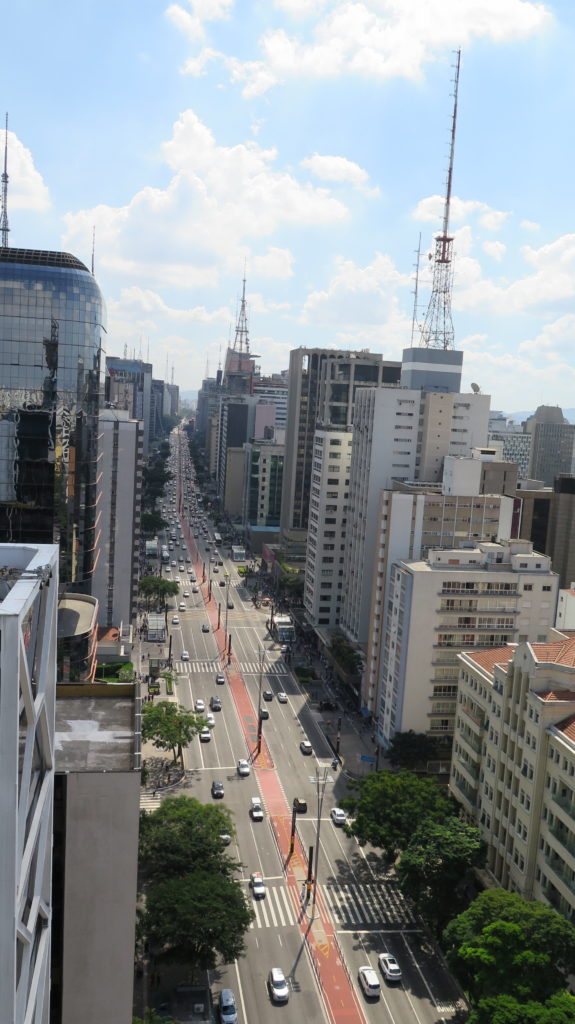 Visita guiada pela Avenida Paulista de São Paulo -  Brasil