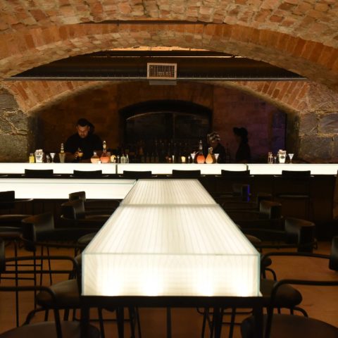 Bar dos Arcos, no subsolo do Theatro Municipal de São Paulo Foto: Cleiby Trevisan