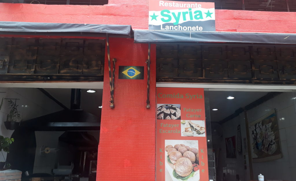 Syria - bares e restaurantes de imigrantes