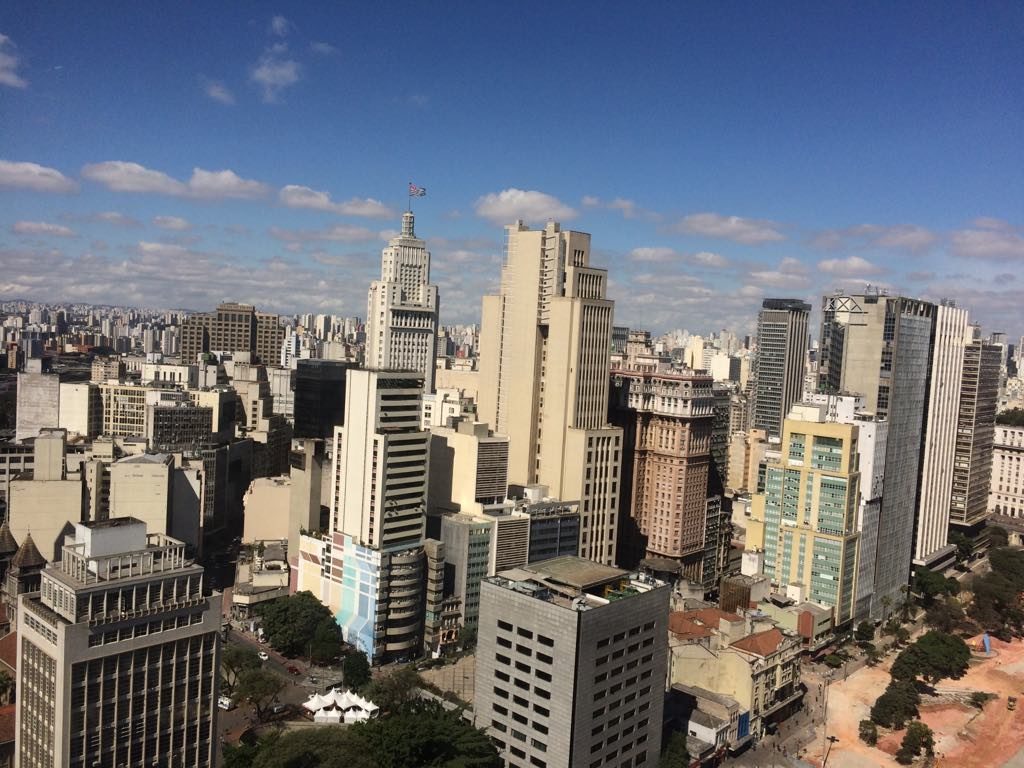 São Paulo - vista aérea - A Vida no Centro