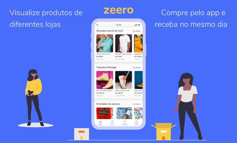 aplicativo Zeero