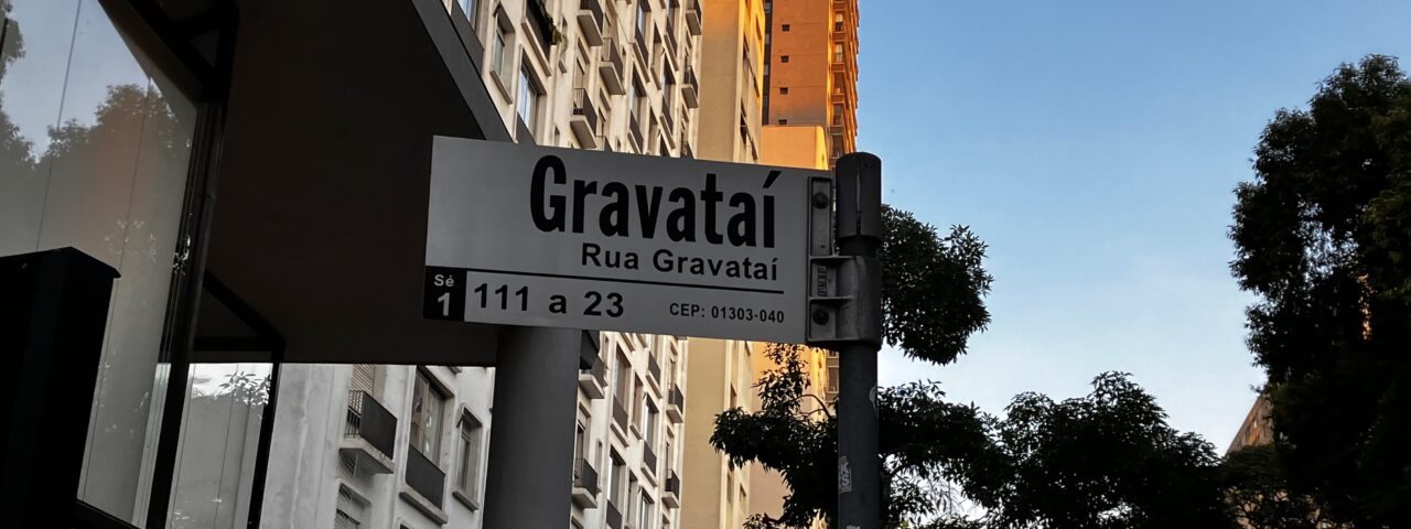 Rua Gravataí, Consolação, bairro central de São Paulo